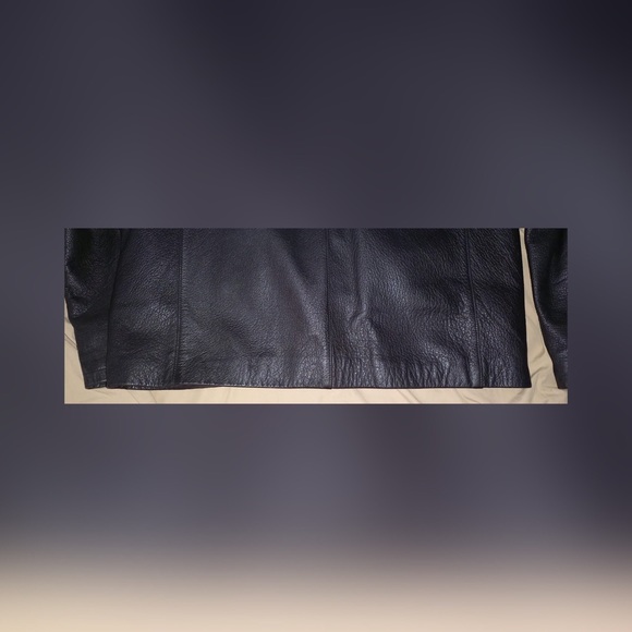Black Genuine Leather Jacket by Danier! Size XXL - Picture 5 of 9